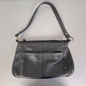 THE SAK WOMENS BLACK LEATHER PURSE